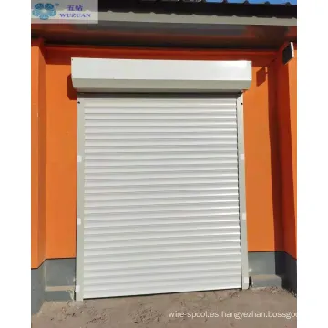 Puerta de obturador automático de aluminio de alta calidad